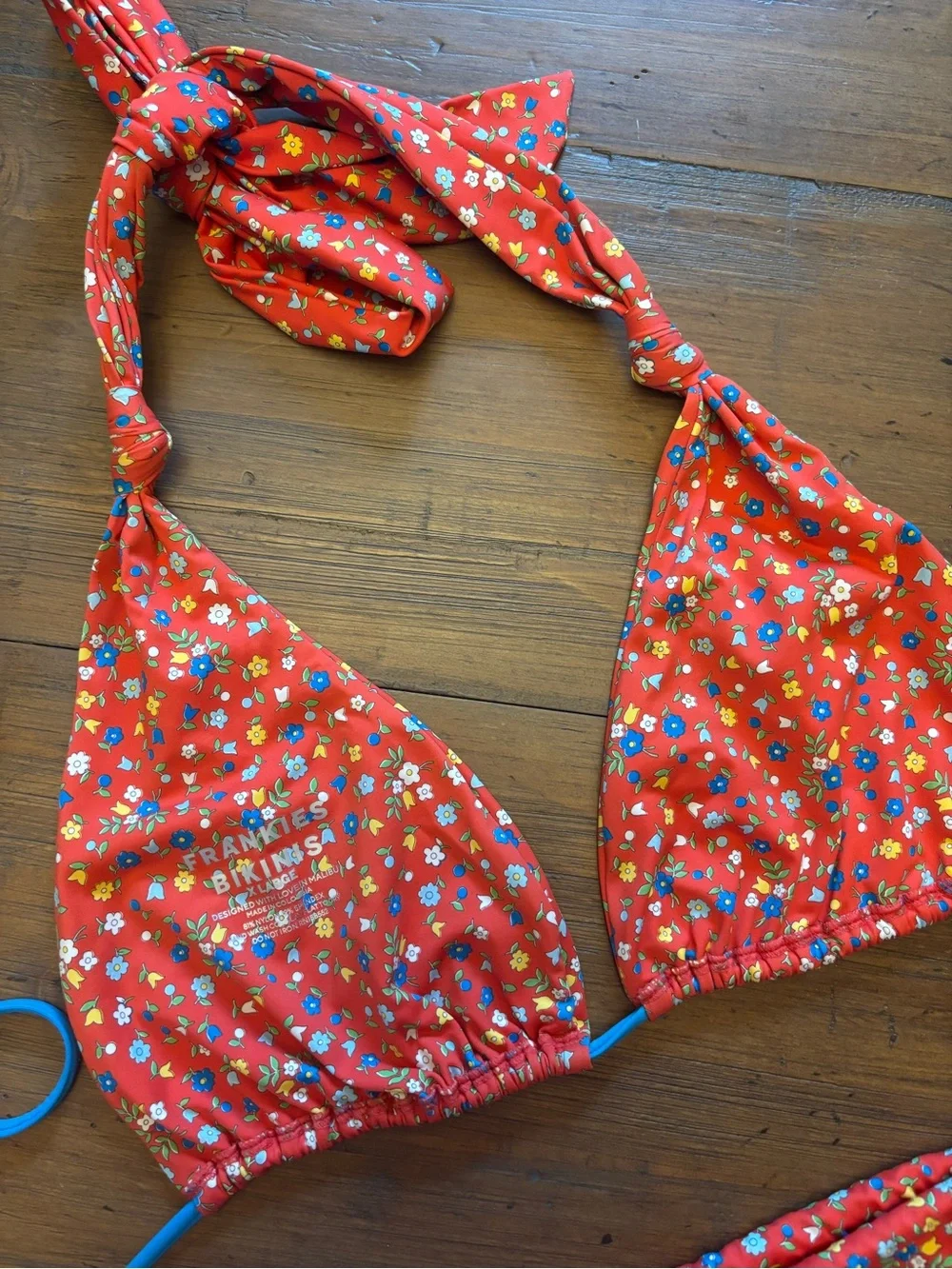 Frankie’s bikinis seaside foam bikini set